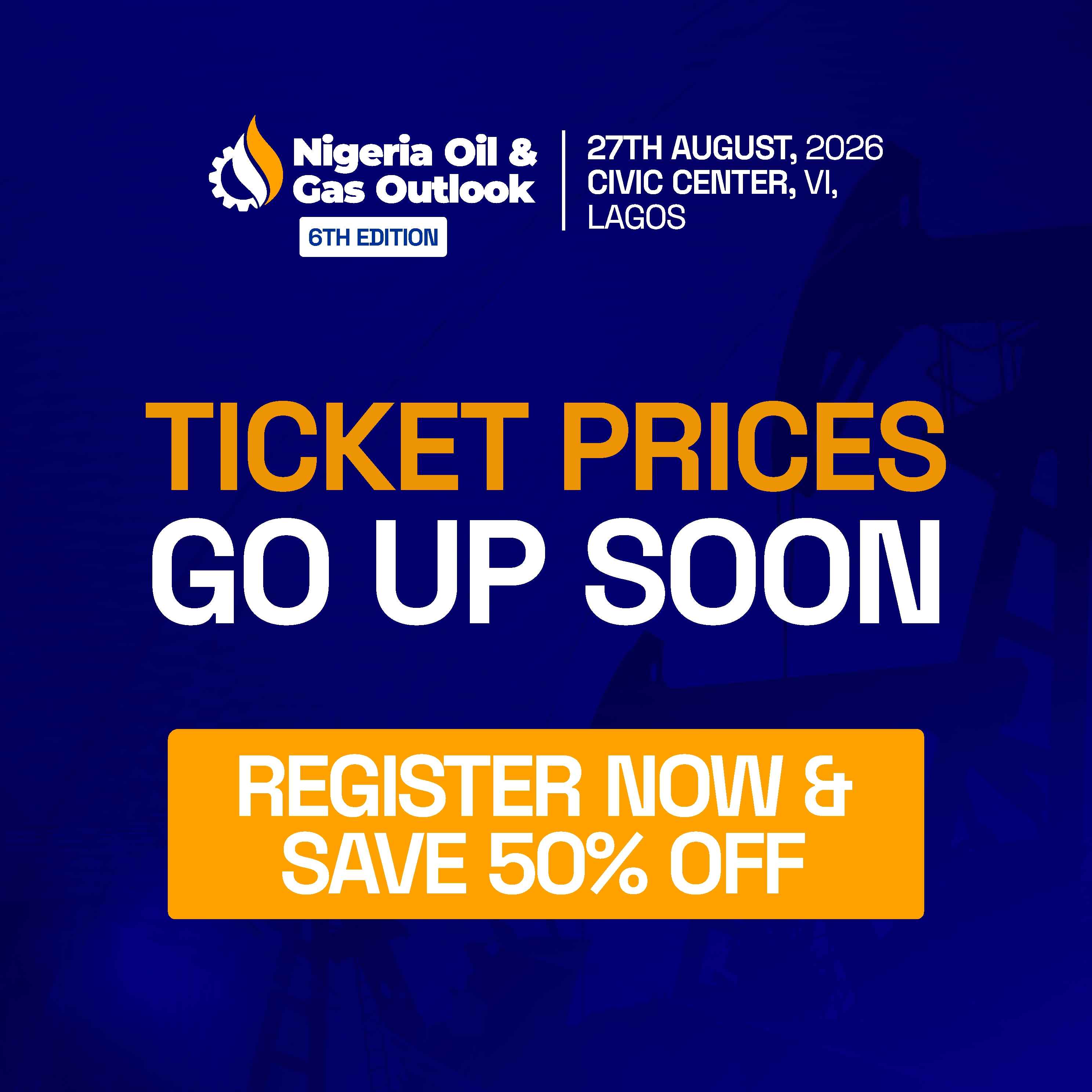 Prices going up soon - Register now and save 50% off